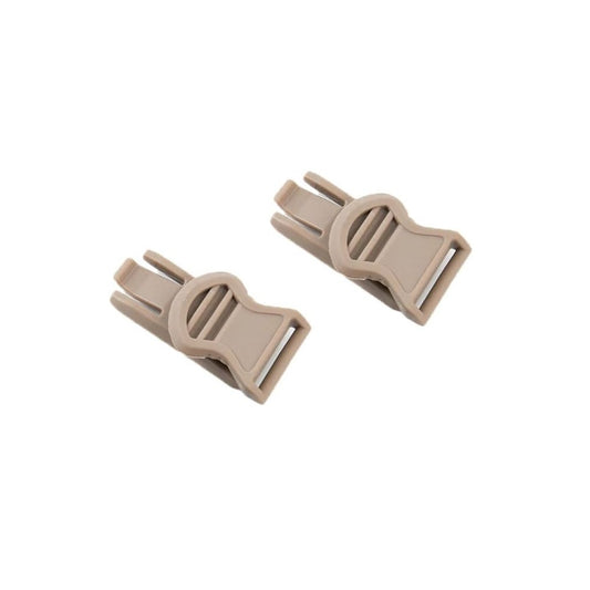 Tan 19mm Swivel Goggle Strap Adapters by Bifrost Gear.