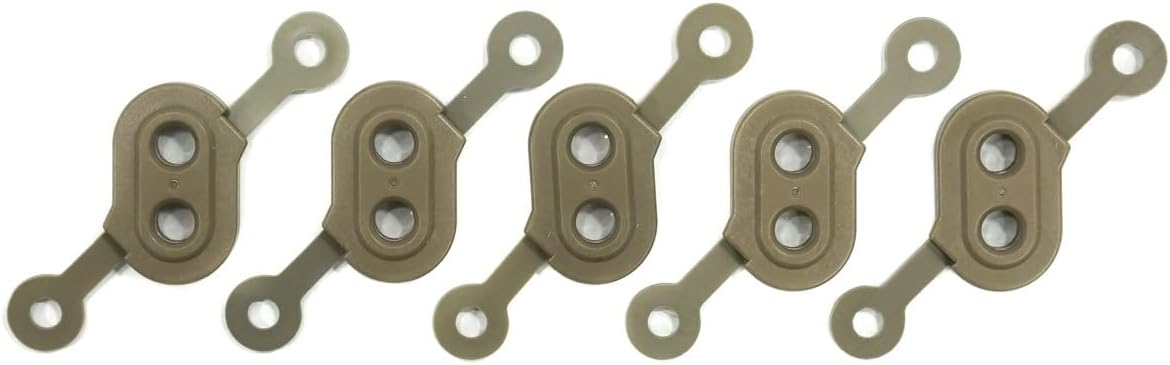 Tan Optical Instrument Reticles Pattern Generator Lens Cover Set for AN/PEQ-15 / LA-5C.