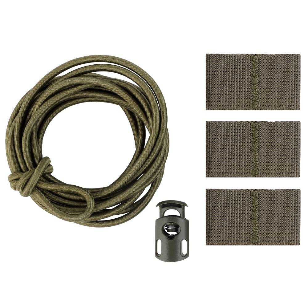 Bungee Tactical Flag Carrier Kit for MOLLE in Ranger Green by Bifrost Gear.