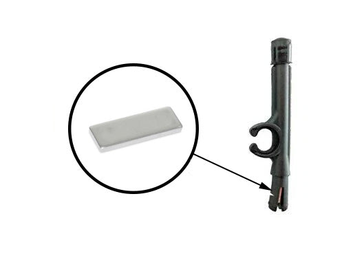 Peltor mic post shim shown with headset adapter to prevent microphone swiveling.
