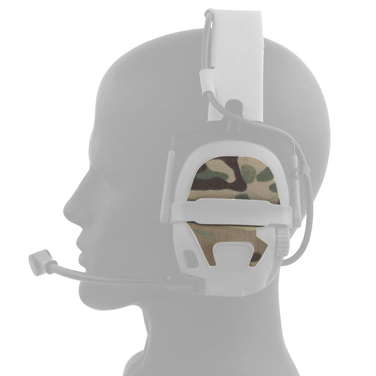 Next Gen Hook & Loop Panels + Fuzz Cover Set for Ops-Core AMP Headsets