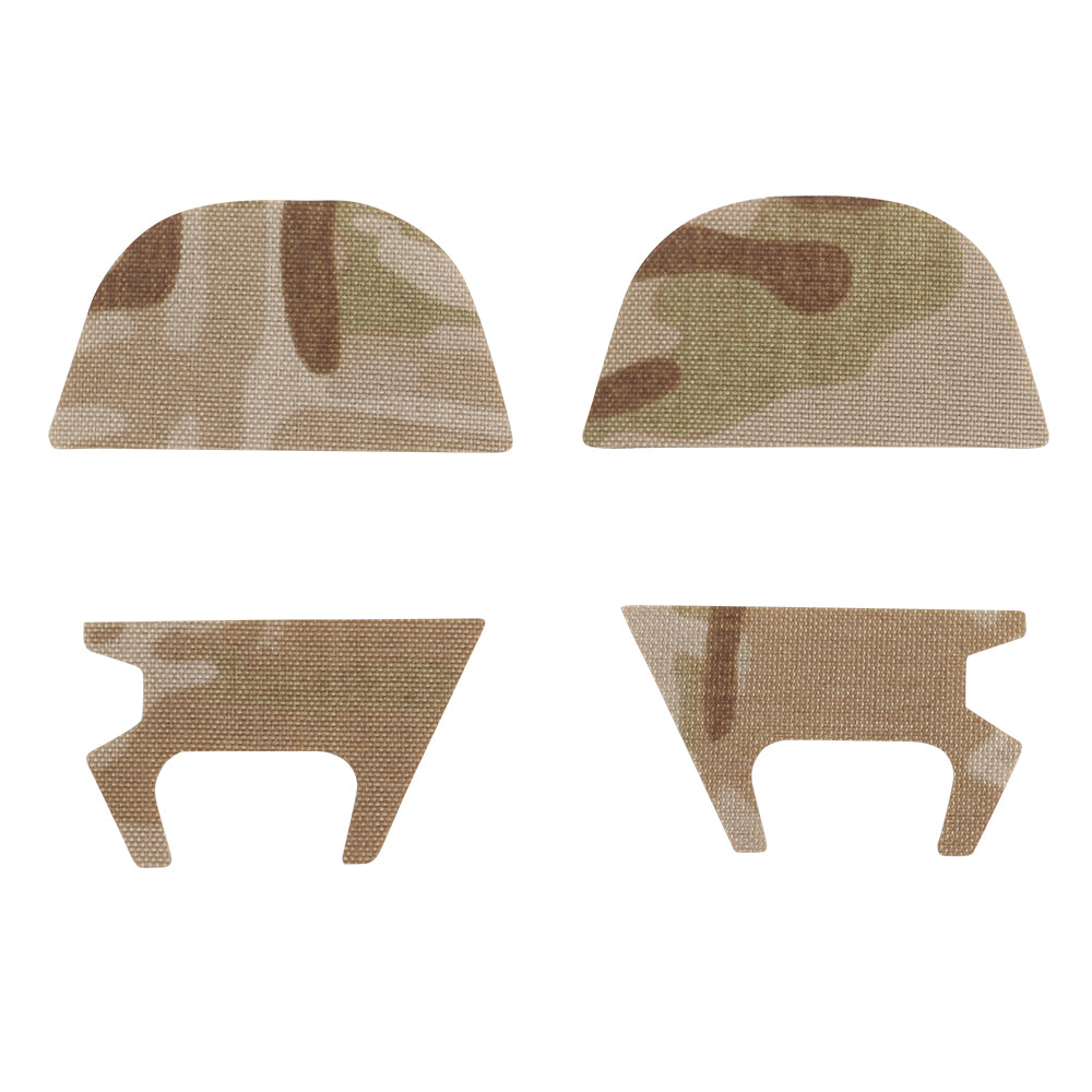 Next Gen Hook & Loop Panels + Fuzz Cover Set for Ops-Core AMP Headsets