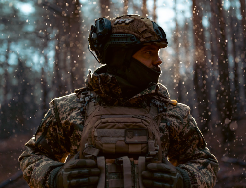 Operator wearing tactical helmet accessories and gear from Bifrost Gear, showcasing rugged field-ready equipment designed for performance and reliability.