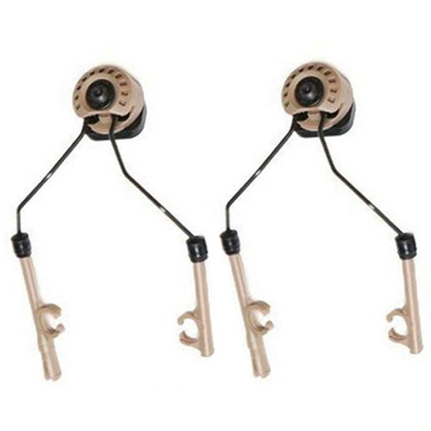 Micro ARC Rail Headset Adapters in Tan Variant