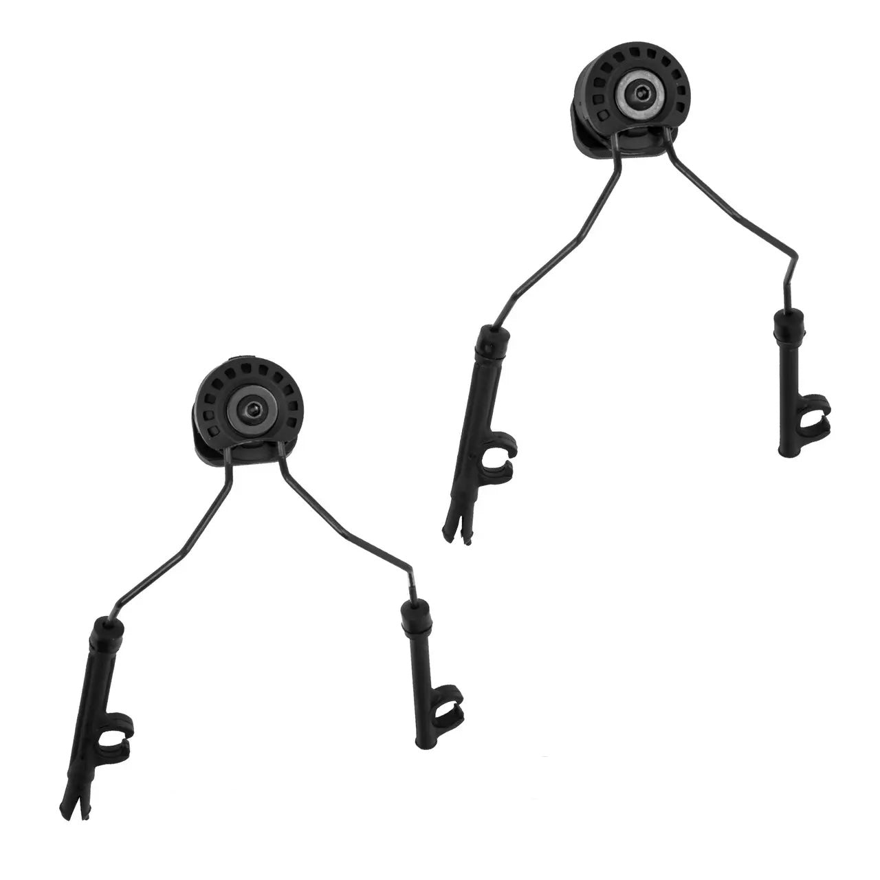 Black Variant of Micro ARC Rail Headset Adapters.