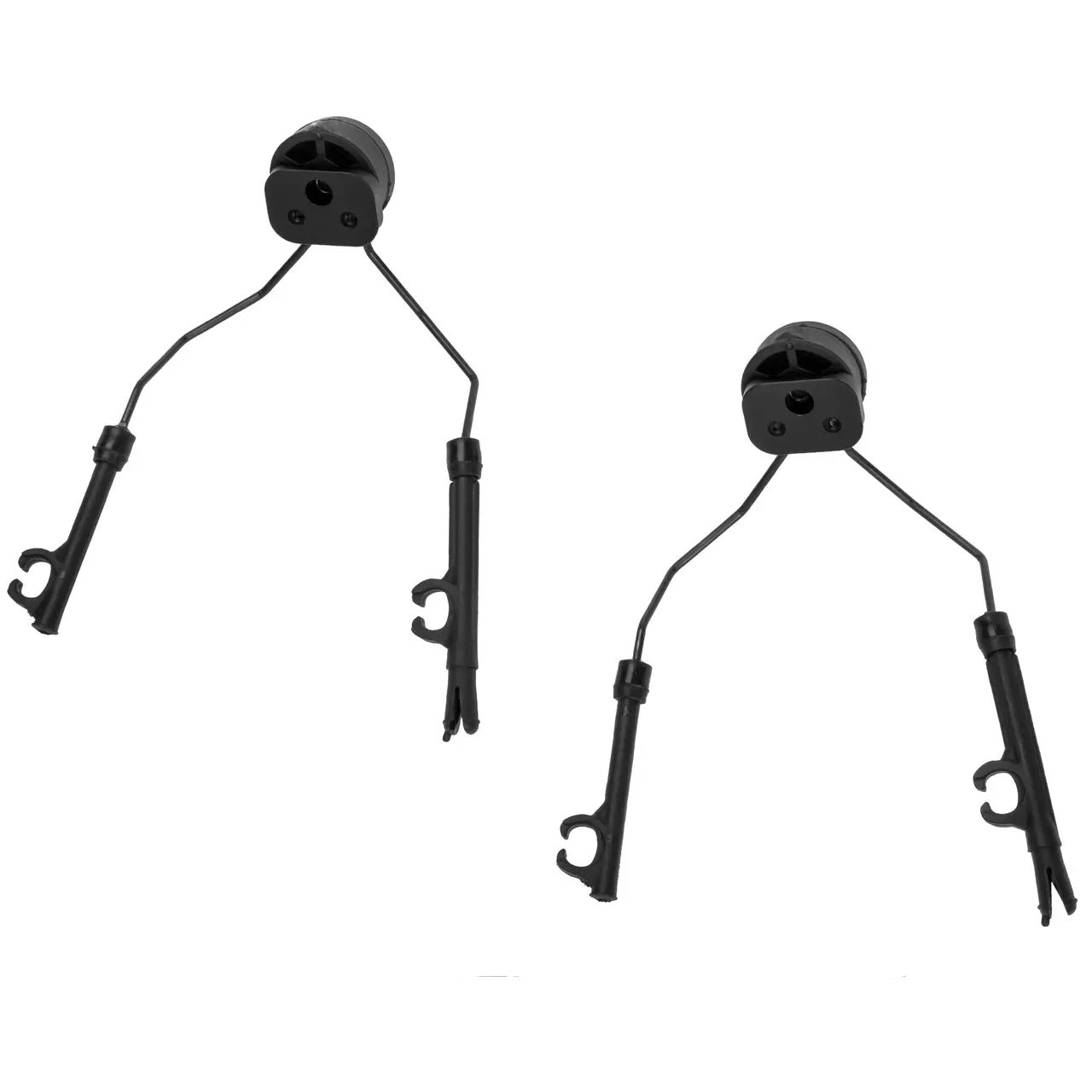 Micro ARC Rail Headset Adapters in Black Edition.
