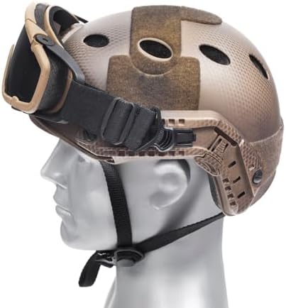 goggles quick strap 36mm Swivel Goggle Strap Adapters for Tactical Helmets Tan