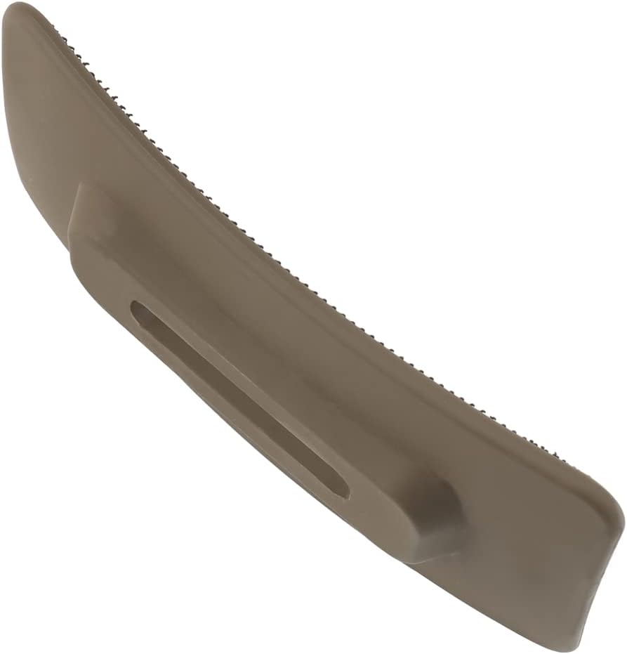 Durable Tan Quick Attach M-LOK Adapter for Tactical Helmets with Picatinny and Camera Mount.