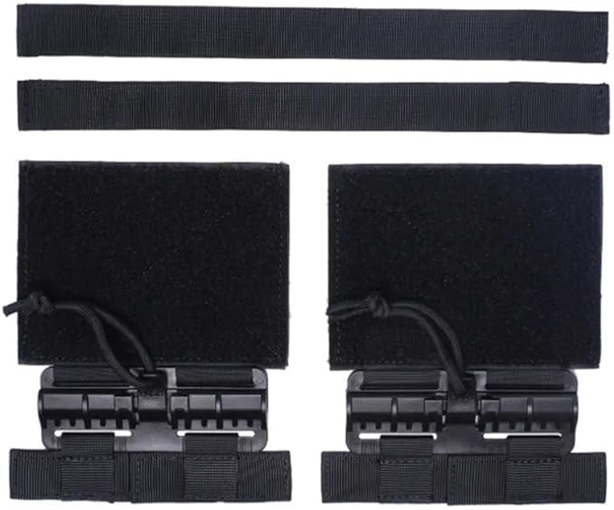 Quick Release Buckle Set for Tactical Vests in Black by Bifrost  Gear