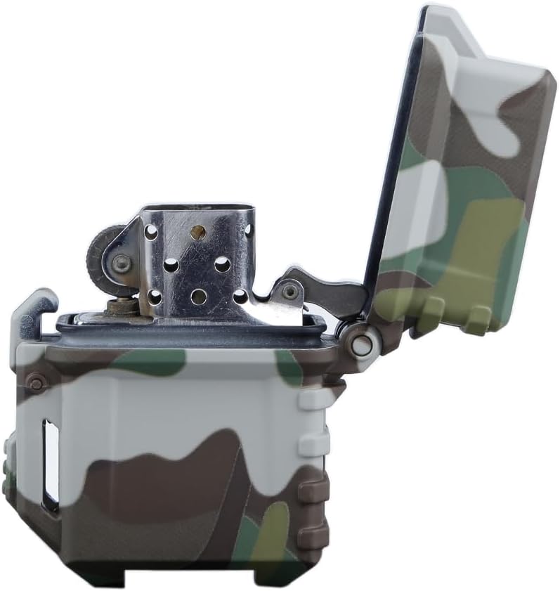 Rugged Armor Case in Multicam, perfect for Zippo Lighter Inserts.