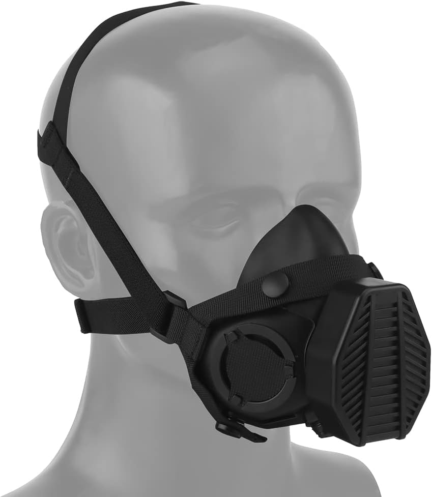 Advanced particle filtration respirator mask for effective defense.