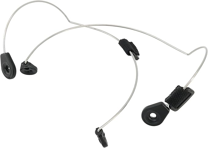Behind-the-head neckband adapter for Walker’s Razor headsets with nylon comfort band cover.