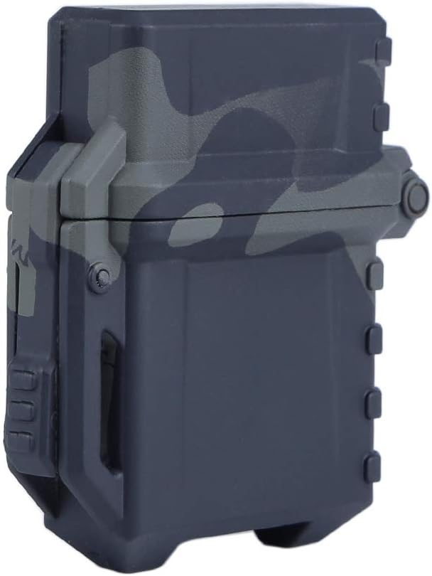 Durable black multicam Armor Case for Zippo Lighter Inserts.