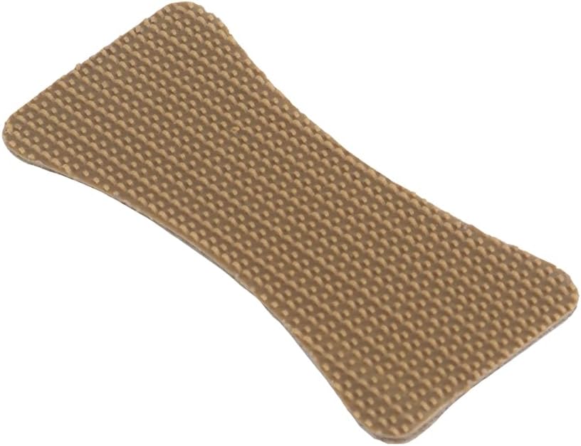 Tan 8-Pack Tactical Hook & Loop Cable Management Patches by Bifrost Gear.