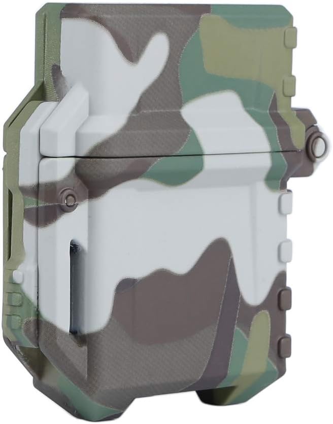 Multicam Black Armor Case for Zippo Inserts, offering superior protection.