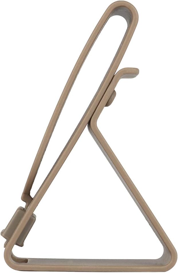 Bifrost Gear's MOLLE/Belt Hanger for Tactical Hearing Protection & Earmuffs in Tan.