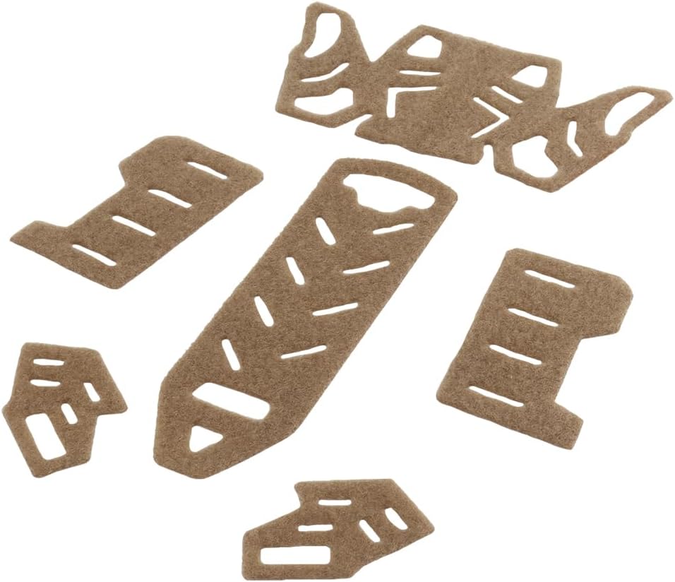 Lightweight Hook & Loop Deck Set for Tactical Helmets