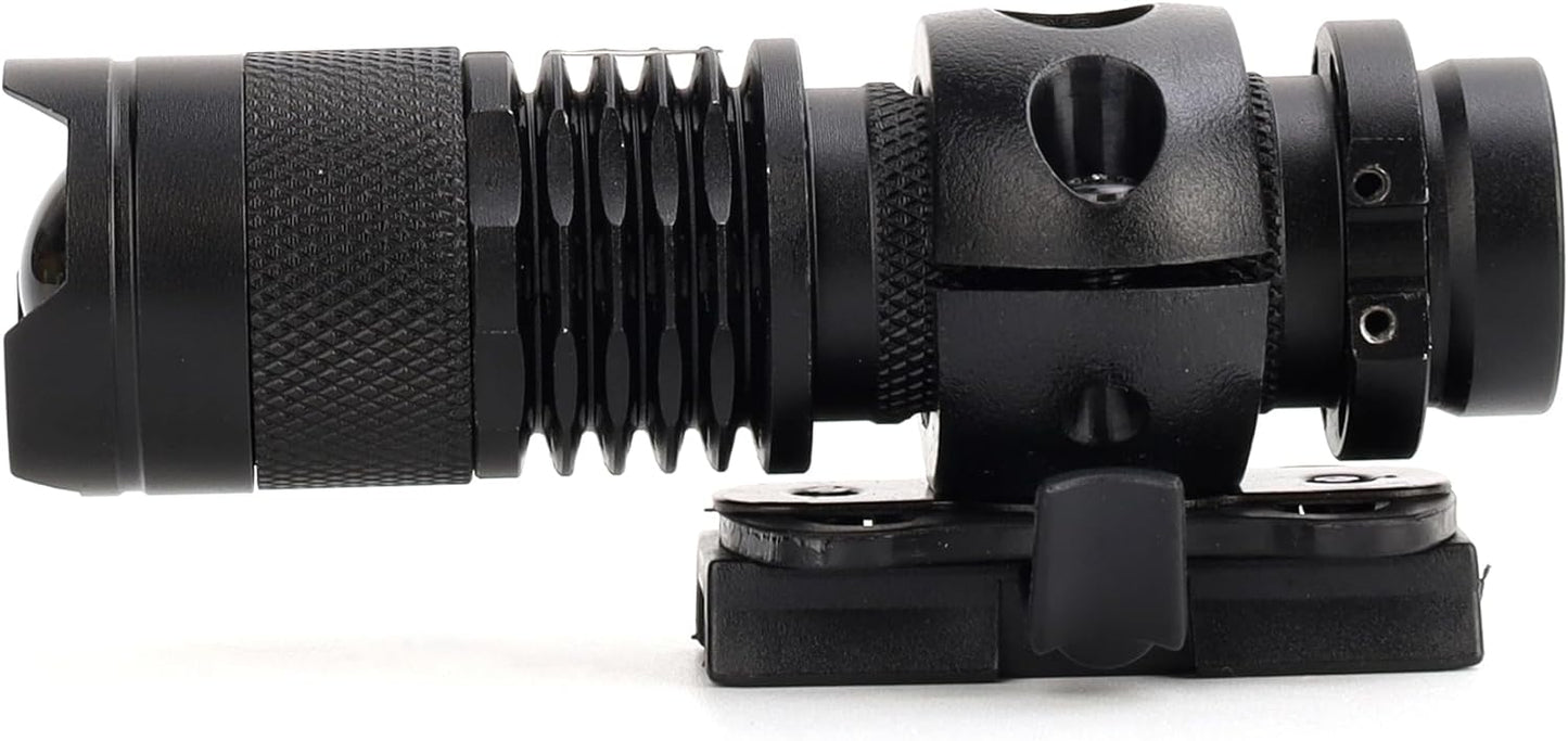 300 lumen tactical zoom helmet light by Bifrost Gear for enhanced lighting.
