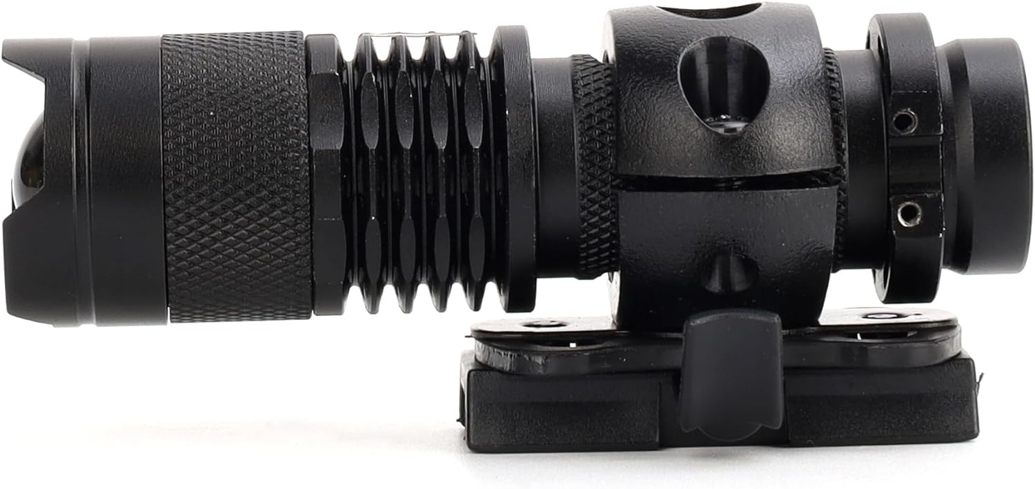 300 lumen tactical zoom helmet light by Bifrost Gear for enhanced lighting.