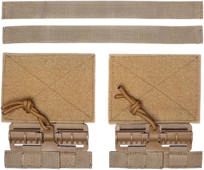 Quick Release Buckle Set for Tactical Vests in Tan by Bifrost Gear