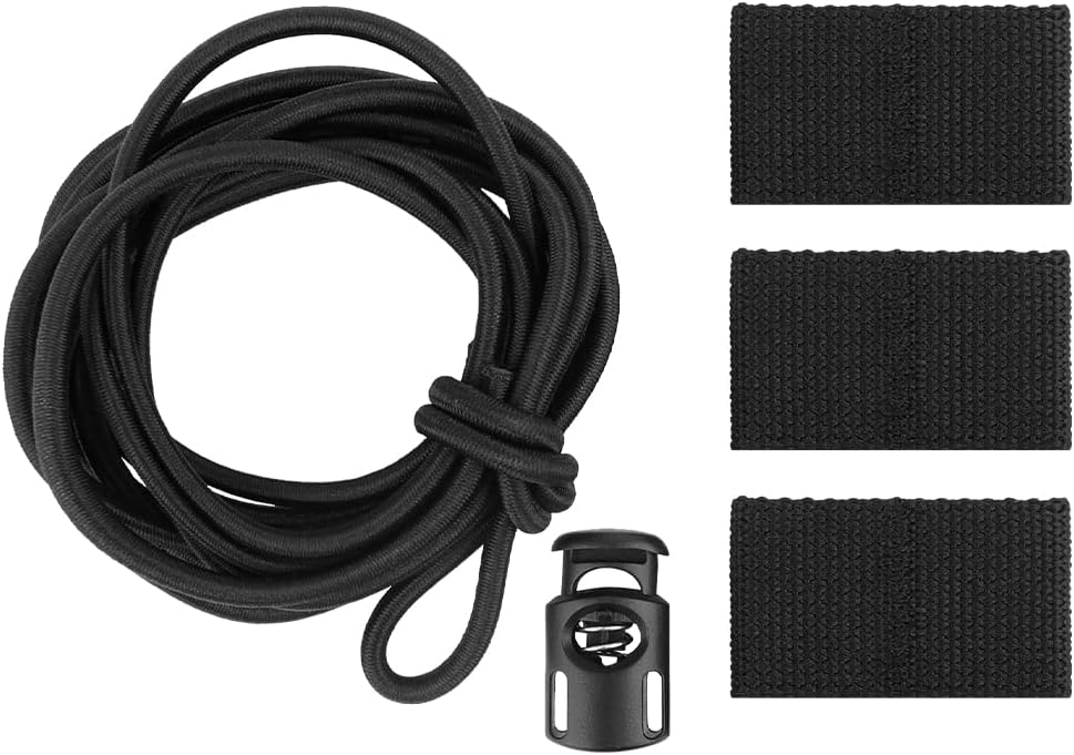 Bungee Tactical Flag Carrier Kit for MOLLE in Black by Bifrost Gear.