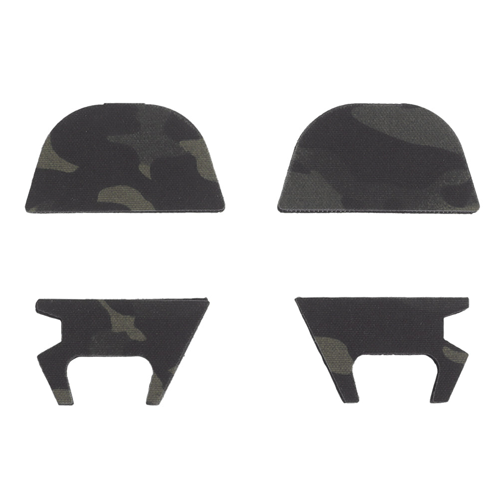 Next Gen Hook & Loop Panels + Fuzz Cover Set for Ops-Core AMP Headsets