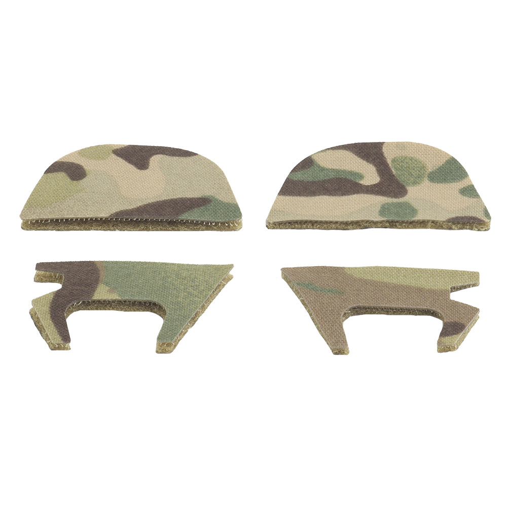 Next Gen Hook & Loop Panels + Fuzz Cover Set for Ops-Core AMP Headsets