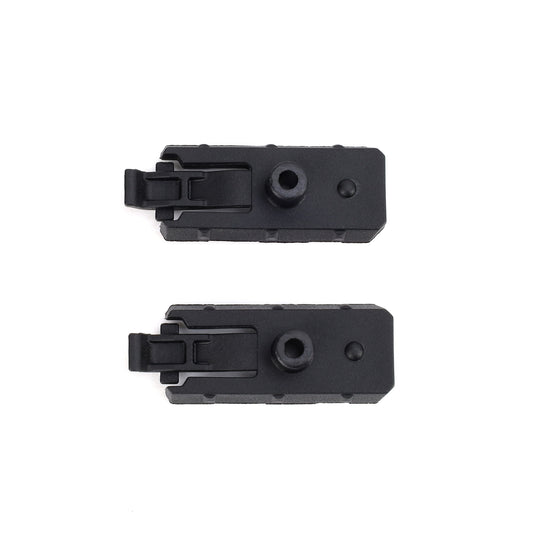 Replacement ARC rail helmet dovetail adapters for Ops-Core AMP headset.