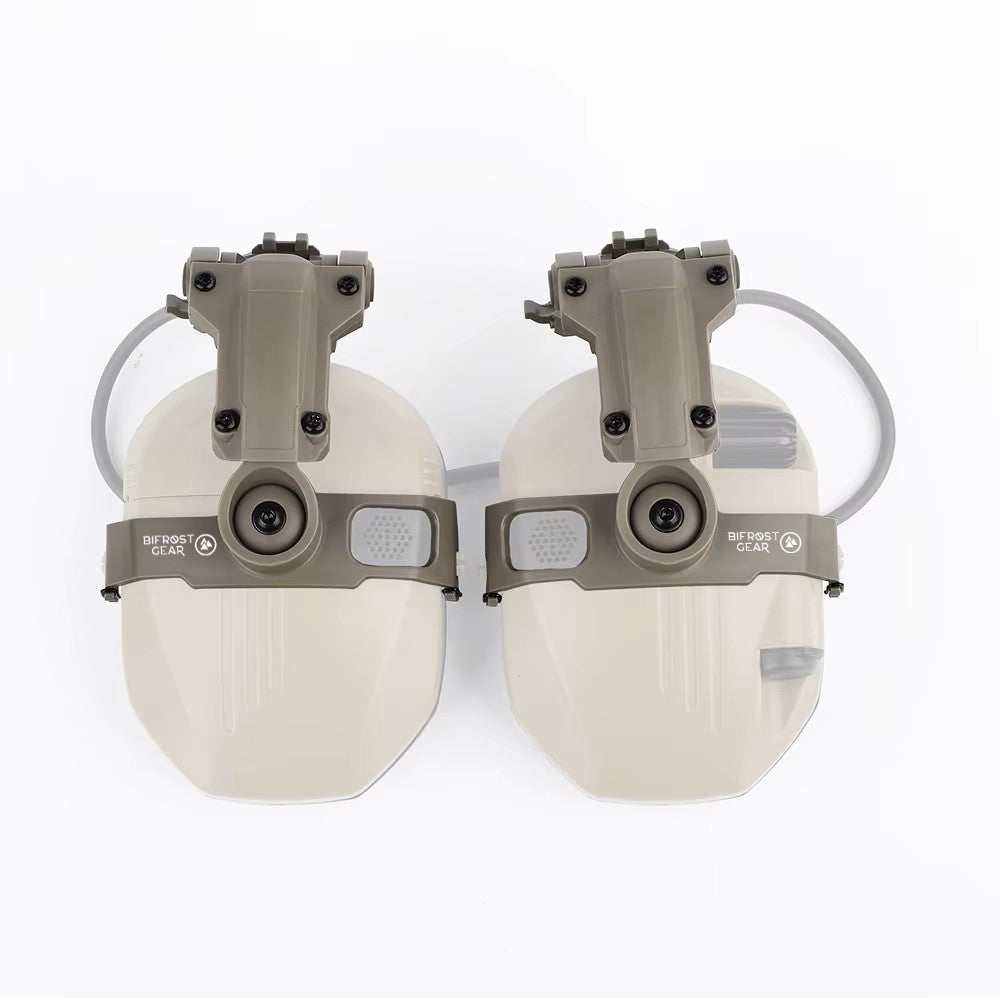Walker’s Razor helmet rail adapter kit for converting headsets to helmet-mounted configuration.