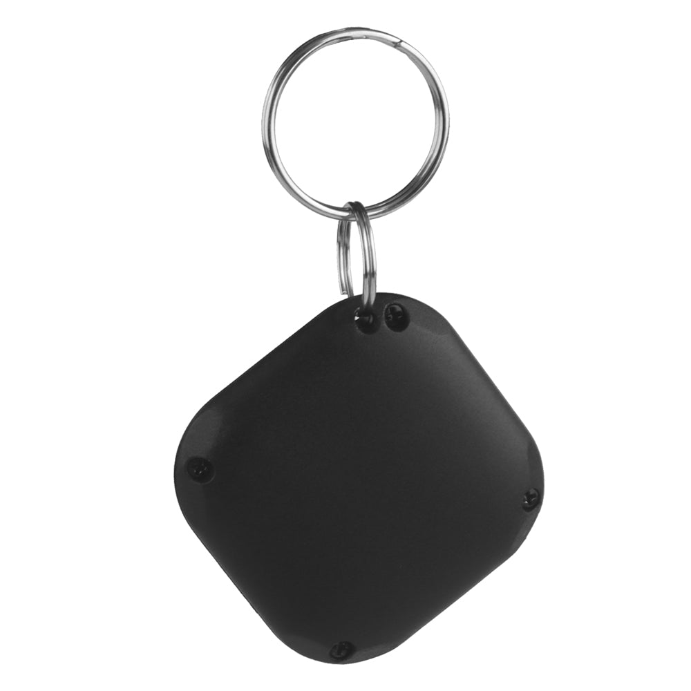 Rail system AirTag holder and keychain caddy compatible with pistols and rifles
