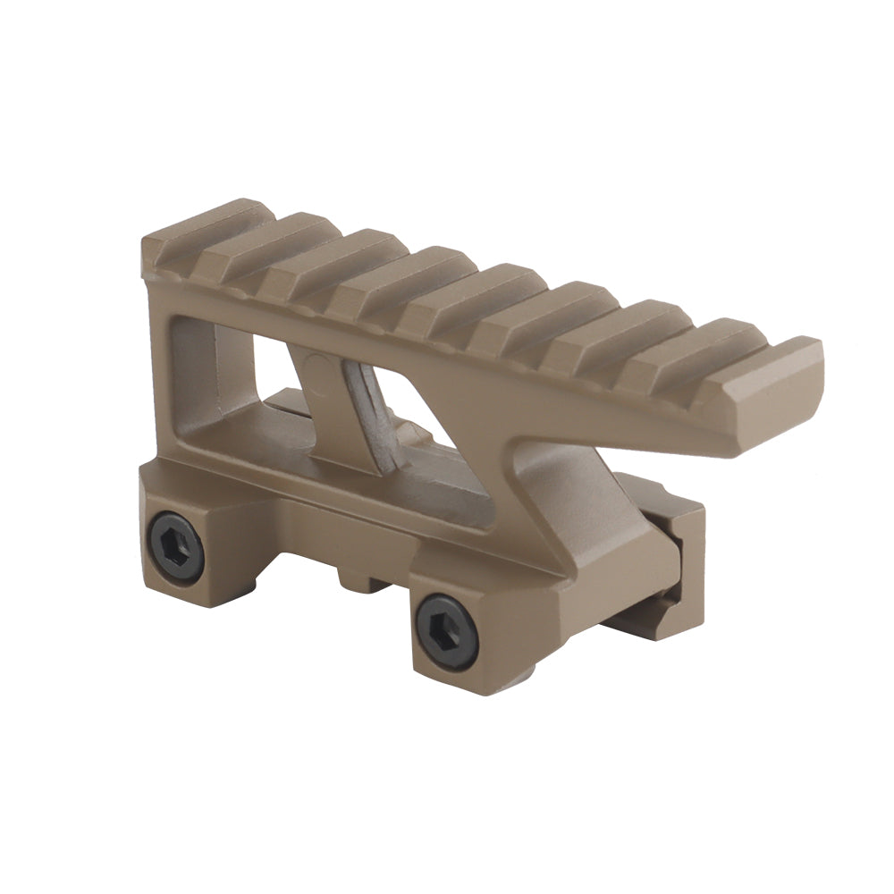 Durable riser mount in tan finish