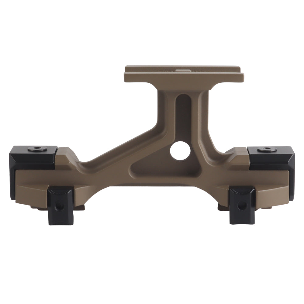 Modular tan mount compatible with Aimpoint Micro T2.