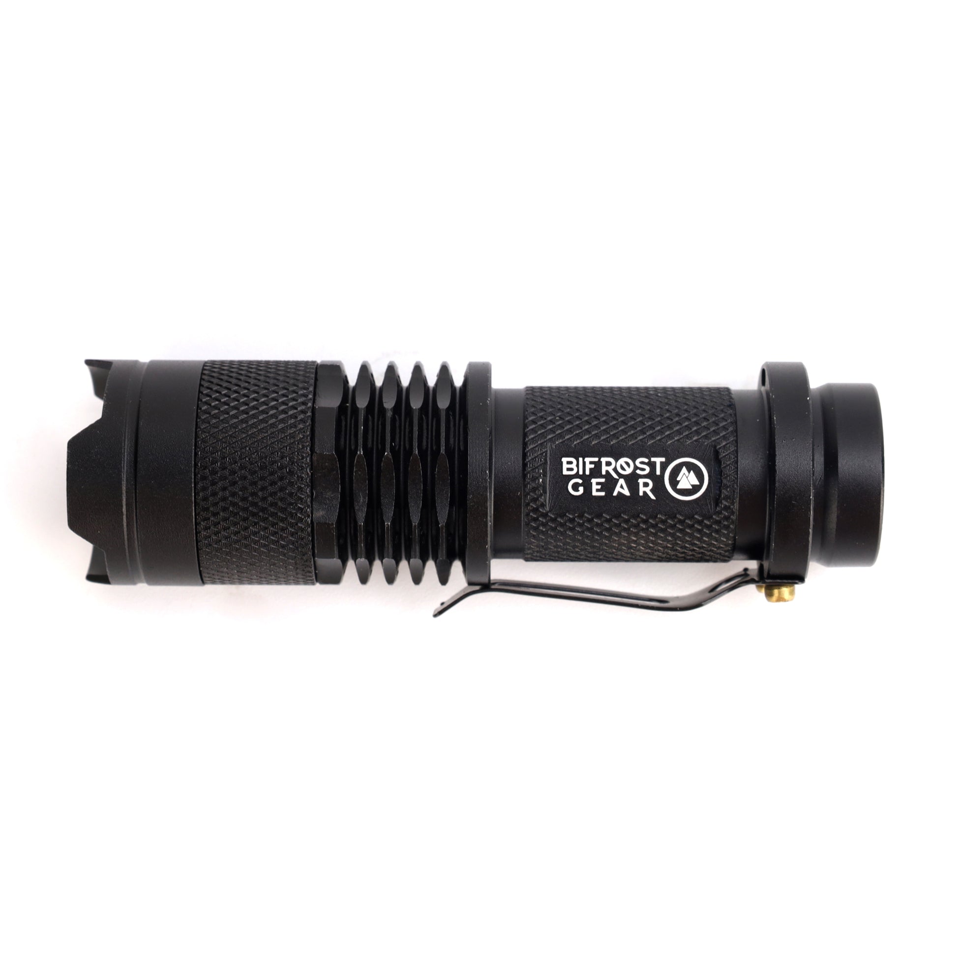 Bifrost Gear 300 Lumen Tactical Zoom Flashlight.