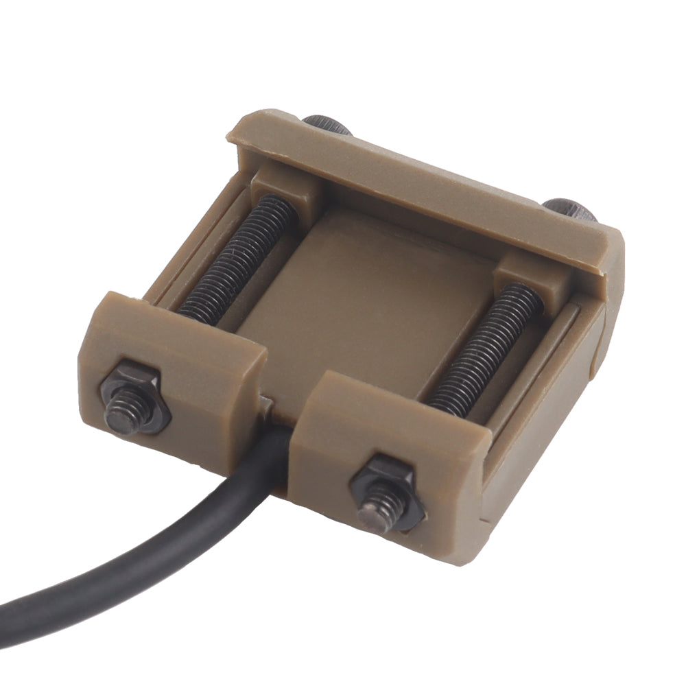 Multi-Plug Compact Remote Pressure Switch for Surefire, Crane/PEQ-15 & Steiner, and 2.5mm Lights and Lasers