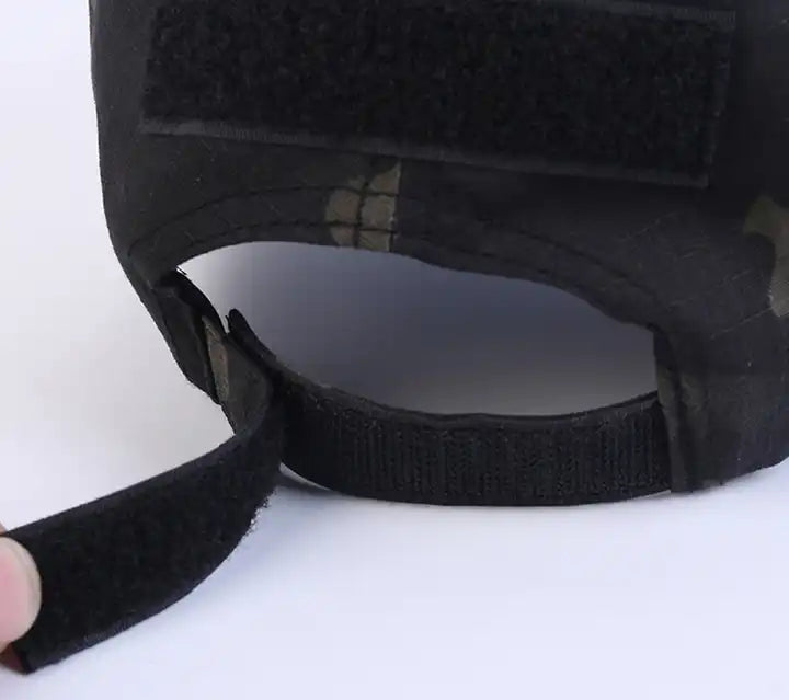 Lightweight Breathable Mesh Operator Cap in close up by Bifrost Gear.