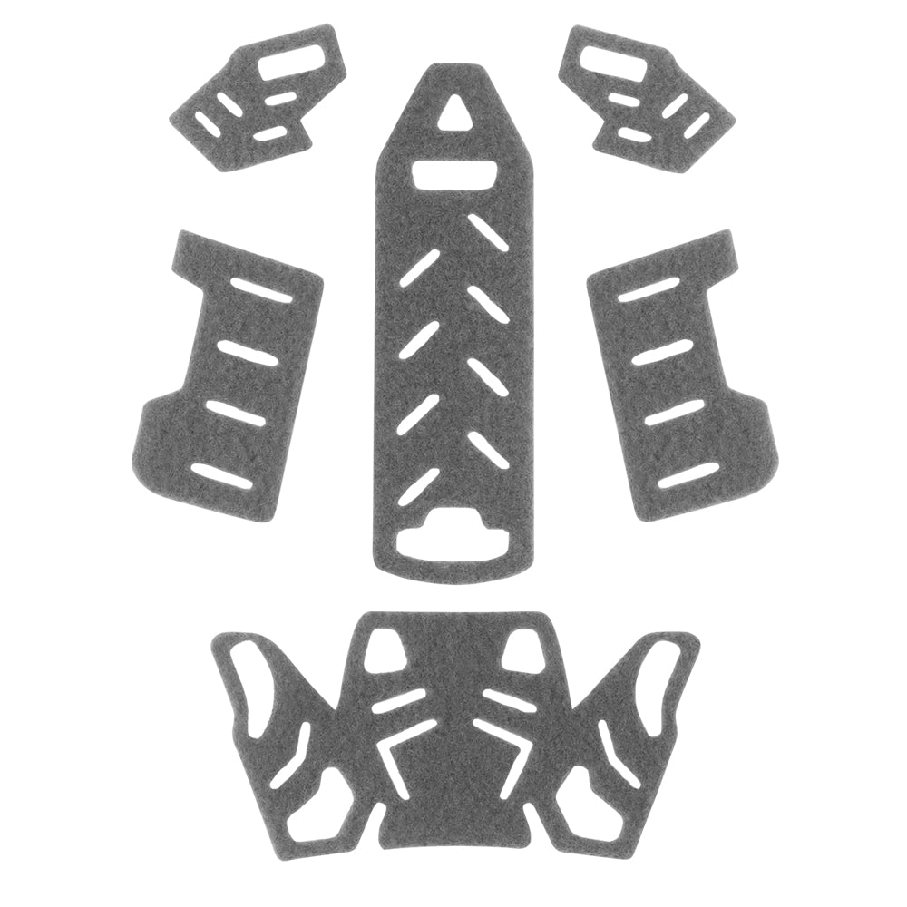 Lightweight Hook & Loop Deck Set for Tactical Helmets