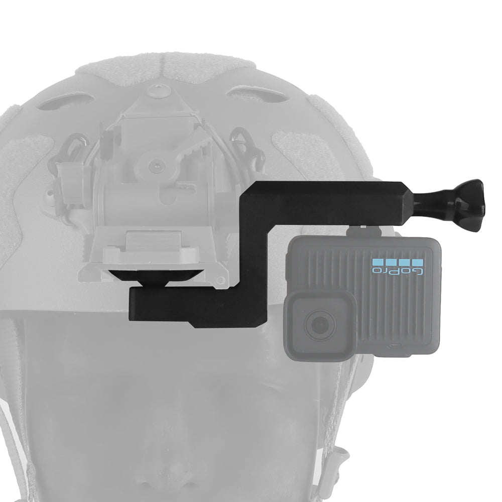 Lightweight Helmet NVG Mount for GoPro & Action Cameras