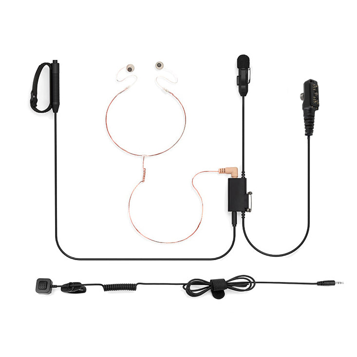 Vidar NRR 30dB Covert Hearing Protection Headset and PTT (PREORDER)