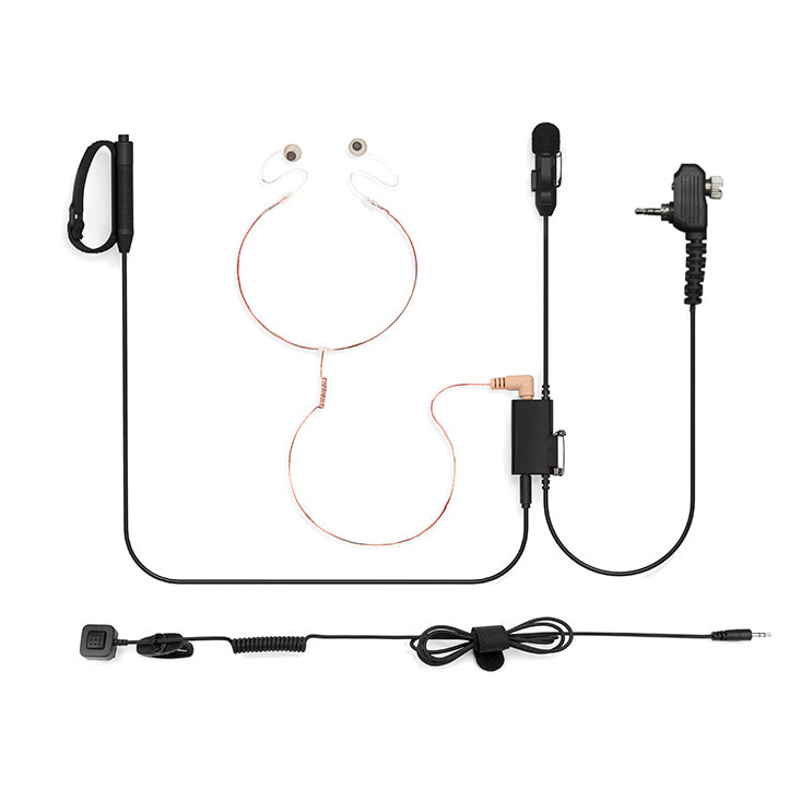 Vidar NRR 30dB Covert Hearing Protection Headset and PTT (PREORDER)