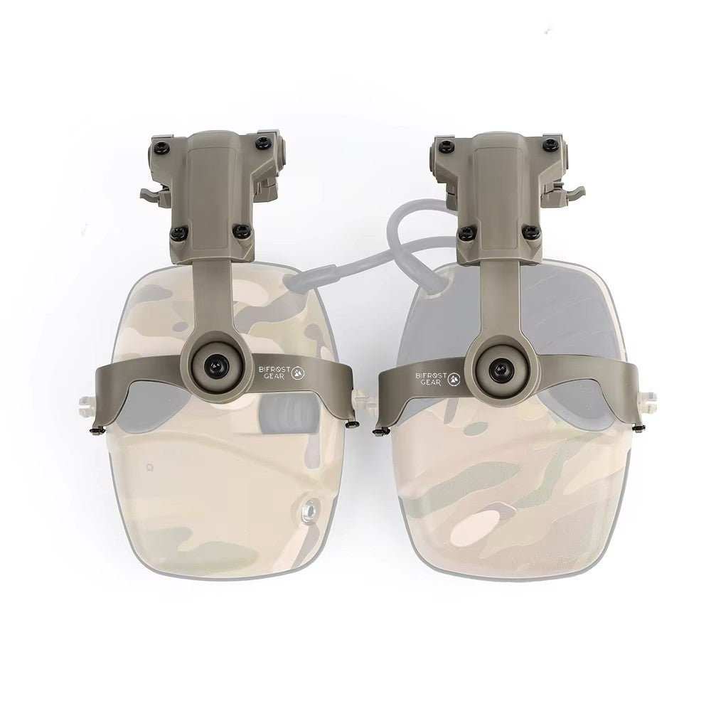 COM-RAC PRO Helmet Rail Adapters for Howard Leight
