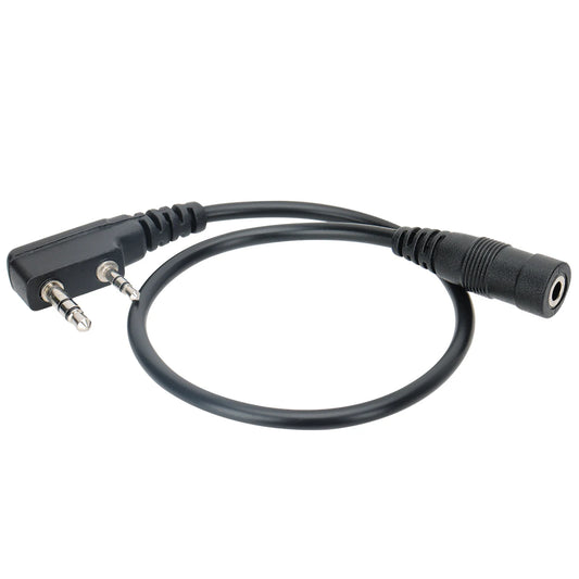 3.5mm 1-pin to Baofeng 2-Pin Adapter Cable