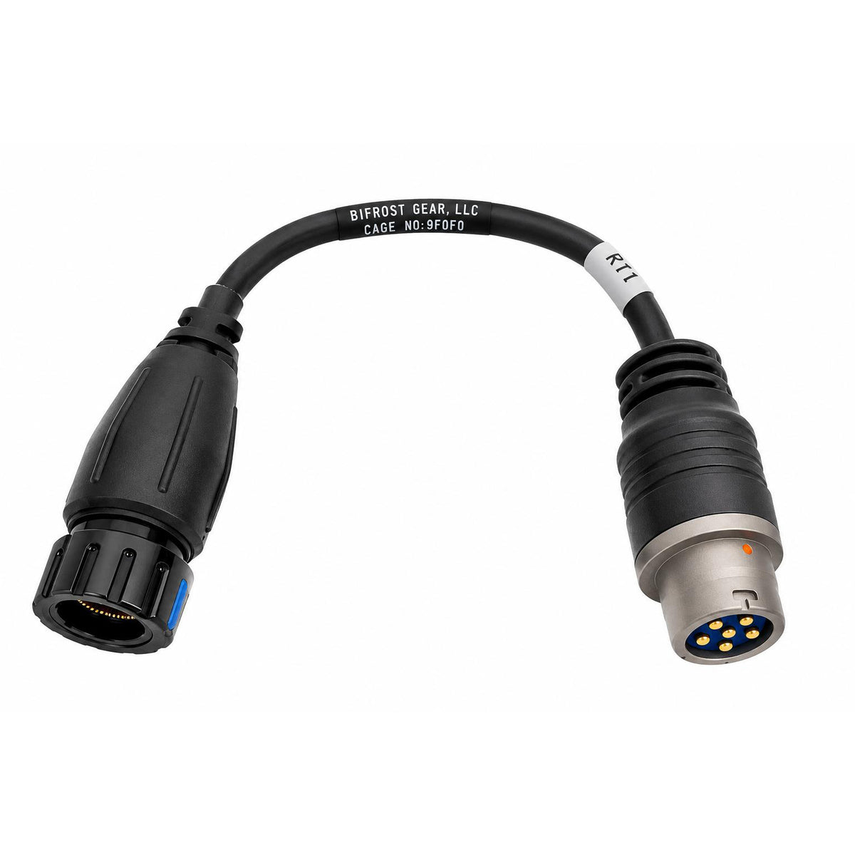 Single Comm U-383/U 6-pin to 19-Pin ADF Crypto Fill Adapter for AN/PRC-163 - AN/PRC-167 - AN/PRC-171
