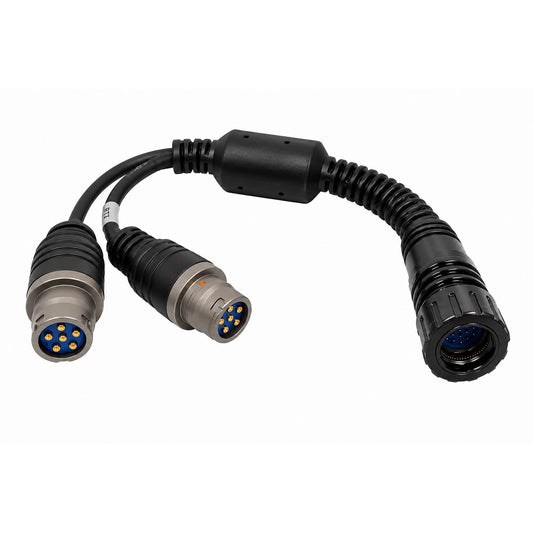 Dual Comm U-383/U 6-pin to 19-Pin ADF Adapter for AN/PRC-163 - AN/PRC-167 - AN/PRC-171