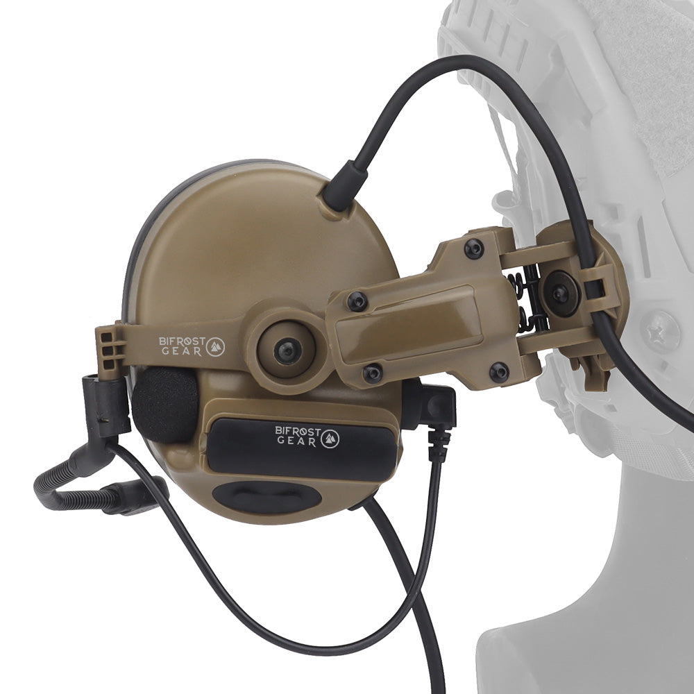 bifrost gear Ragnarok NRR 26dB Electronic Hearing Protection Headset Green / 150Ω Low Impedance Dynamic