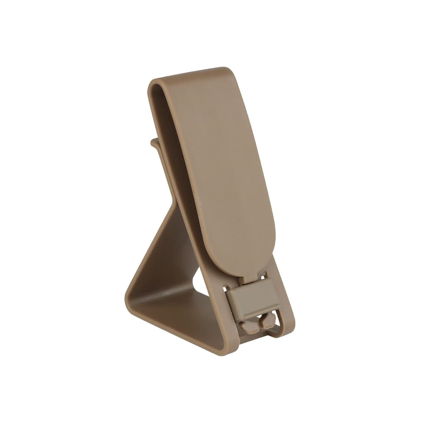MOLLE/Belt Hanger for Tactical Hearing Protection & Earmuffs by Bifrost Gear in Tan.