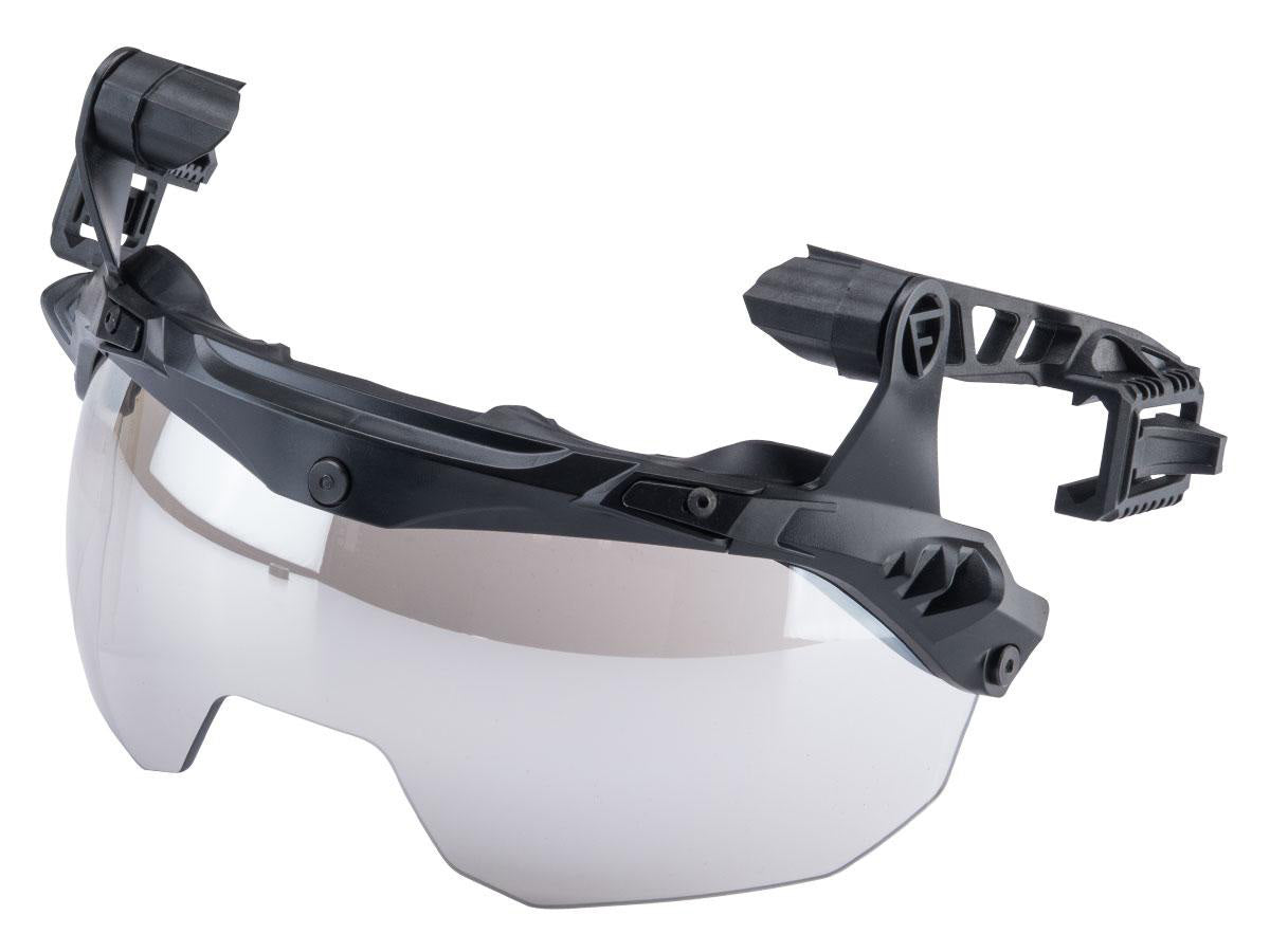 ANSI Rated Flip Down 3.0 Rail Mounted Visor for Team Wendy Helmets