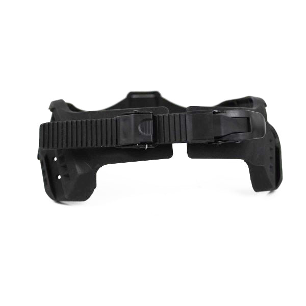 Boltless black helmet rail kit