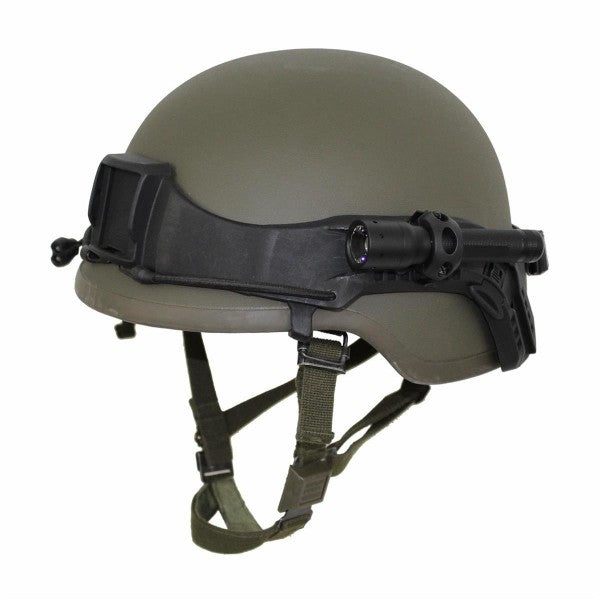 Boltless green helmet rail kit