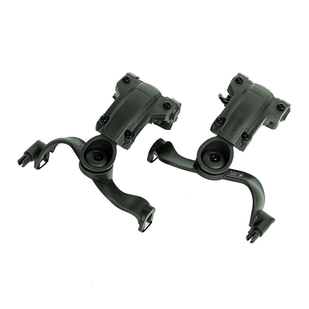 COM-RAC PRO Helmet Rail Adapters for Earmor & Roger-Tech