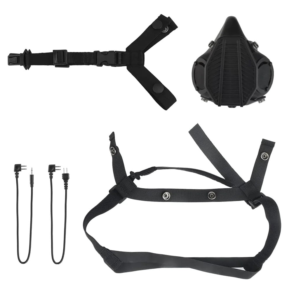 Particle filtration respirator mask for superior air protection.